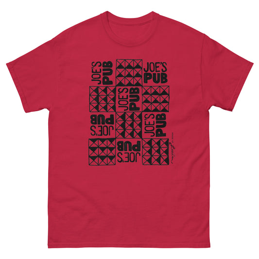 12 square JP Checkerboard unisex tee